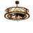 LED Drum Chandelier