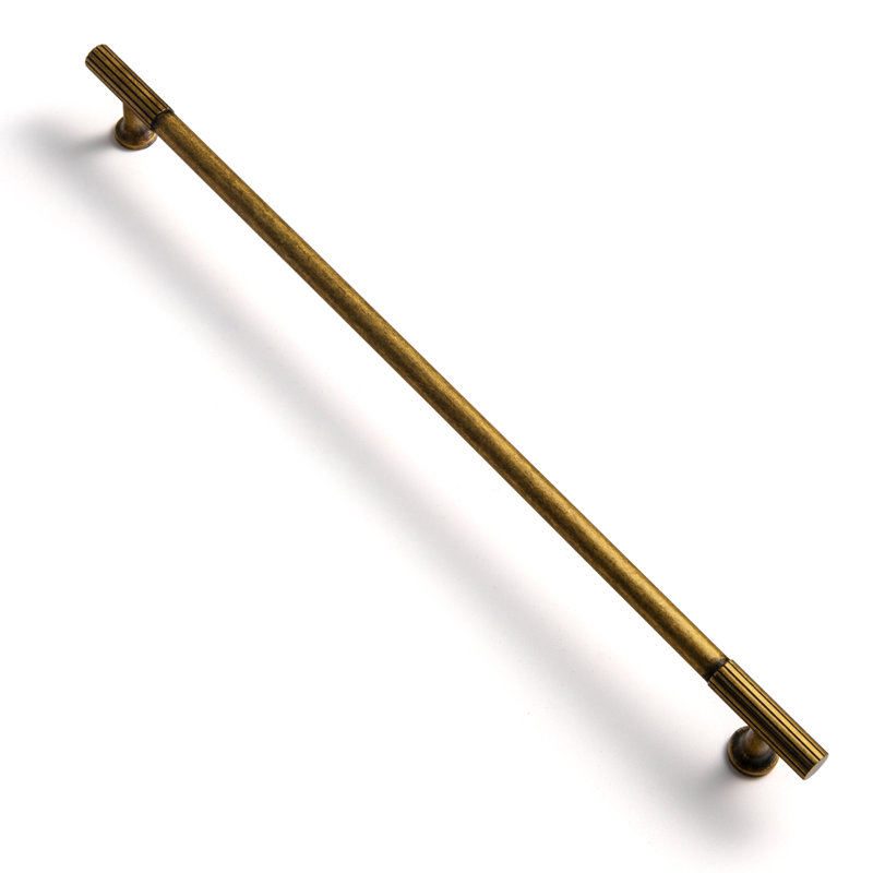 Ensemble de poignées 3 po, Laiton antique, 12.6"