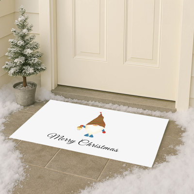 Paillasson Merry Christmas Gnome