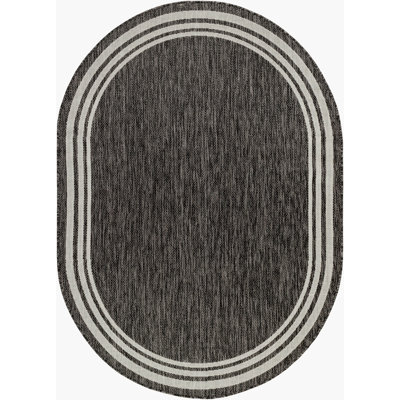Agla Machine Woven Stain Resistant Indoor / Outdoor Area Rug