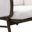 Fauteuil d'appoint rembourré Sherpa