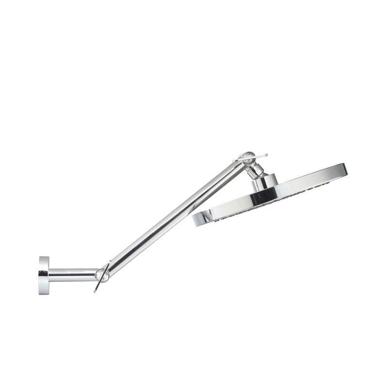 Pomme de douche fixe Rain Flood, Chrome poli