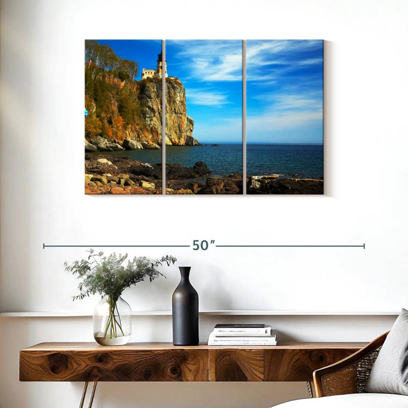 Phare d'Alvord Cliffside, H 24 po x l 38 po