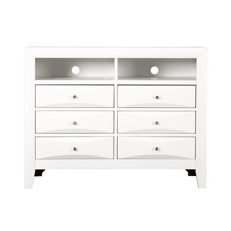 Commode média Marilla, Blanc