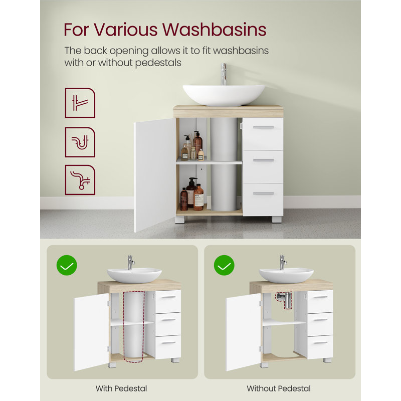 64cm Bathroom Vanity Base Only