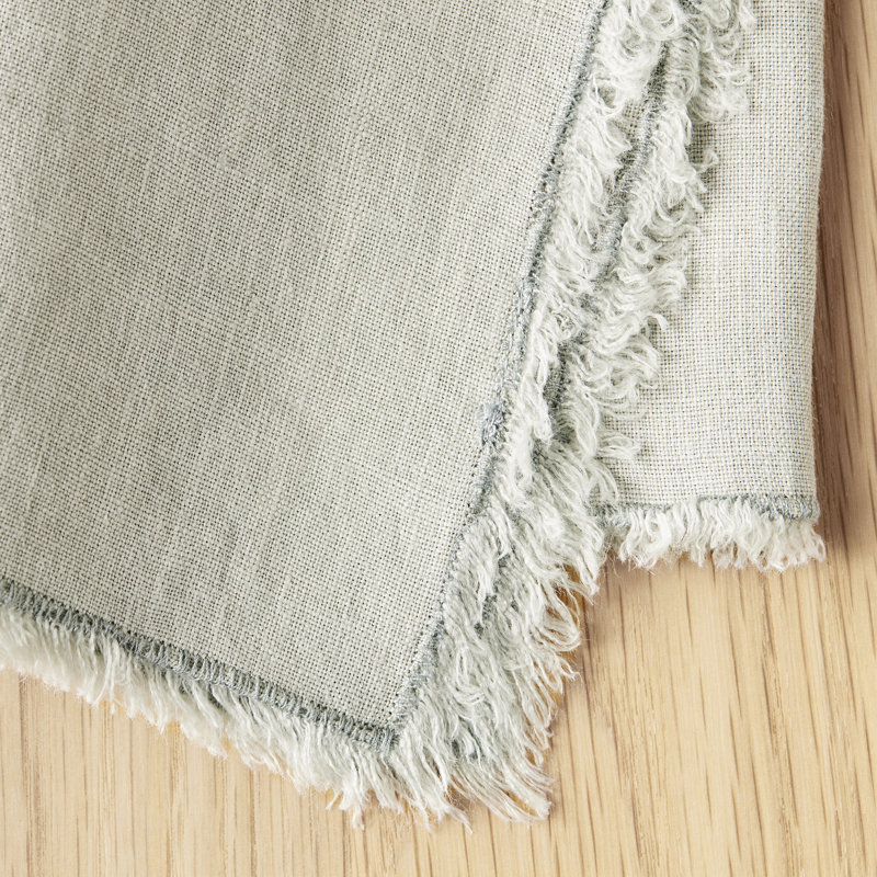 Serviette Zadia, Bleu gris