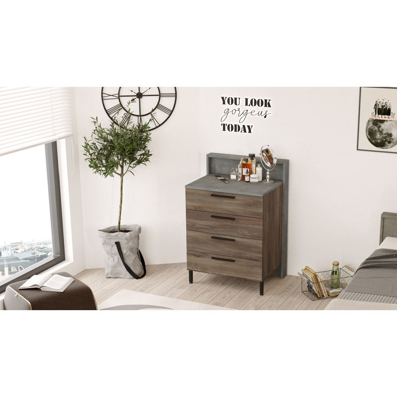 Commode à 4 tiroirs 25,04 po Mccaulley