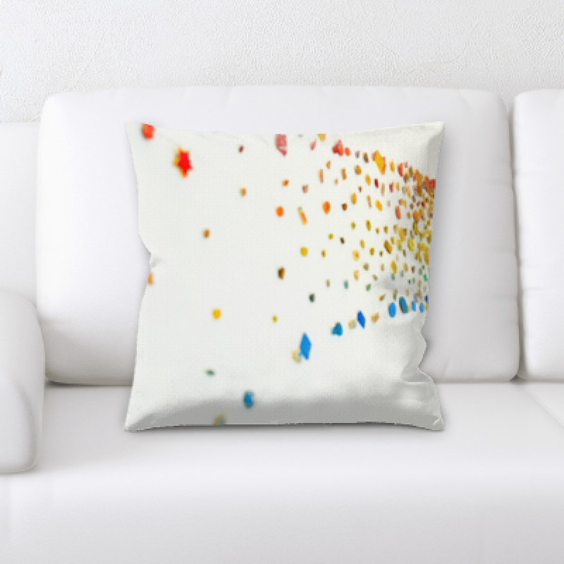 Microsuede Reversible Throw Pillow