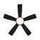 Odyssey 5- Blade Smart Flush Mount Ceiling Fan with Remote Control and LED Light Kit Included