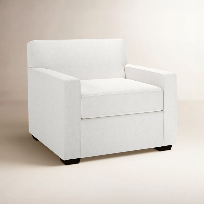 Chaise Francesca, Chenille Crypton® neige Nomad