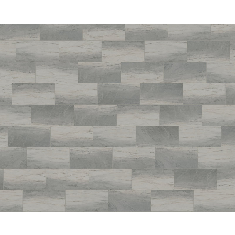 ADURA®Rigid with Microban® Arctic 12" X 24" X 5.5mmn Luxury Vinyl Tile, Glacier