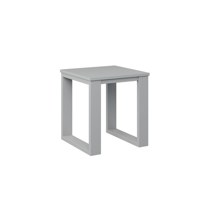 Nordic End Table, Fog