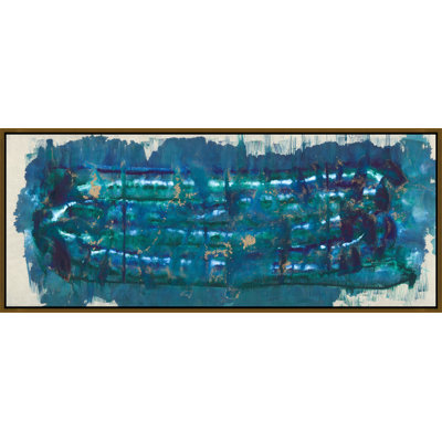 Blue Maps Painting by Danielle Davis