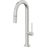 Pull-Down Prep/Bar Faucet With Button Sprayer