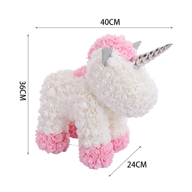 Adur Fantasy & Sci-Fi Figurines & Sculptures, Pink/White