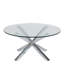 Kalinda Cross Legs Coffee Table