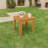 Brijette Square Fir Solid Wood Outdoor Side Table , 17.91 " W 17.91 " D