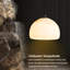 Luminaire suspendu naturel en albâtre naturel