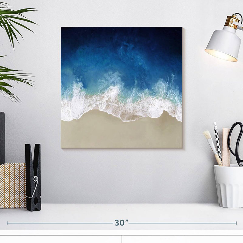 Gillard Indigo Ocean Waves I