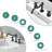 Widespread 2-handle Bathroom Sink Faucet with Drain Assembly-100102421