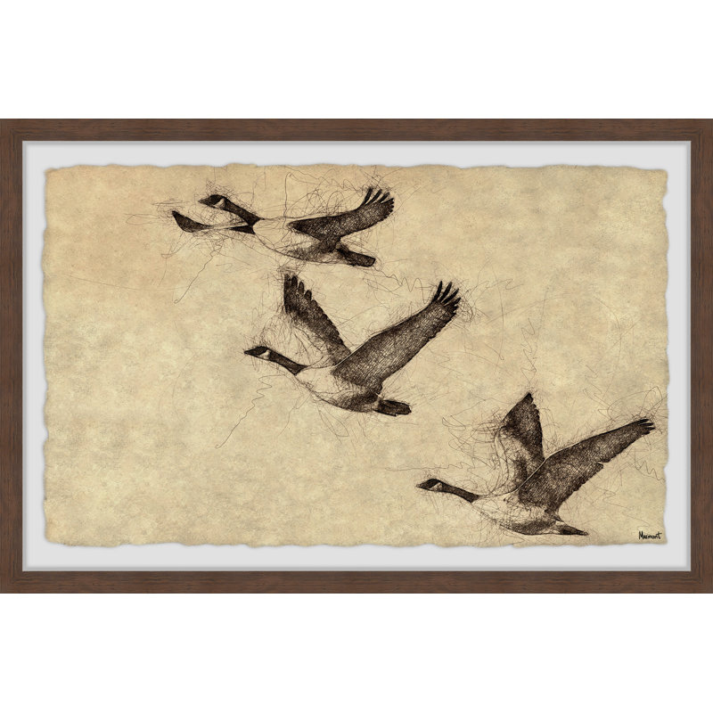 Migration - Single Picture Frame Print, 38cm H x 45cm W x 3.81cm D
