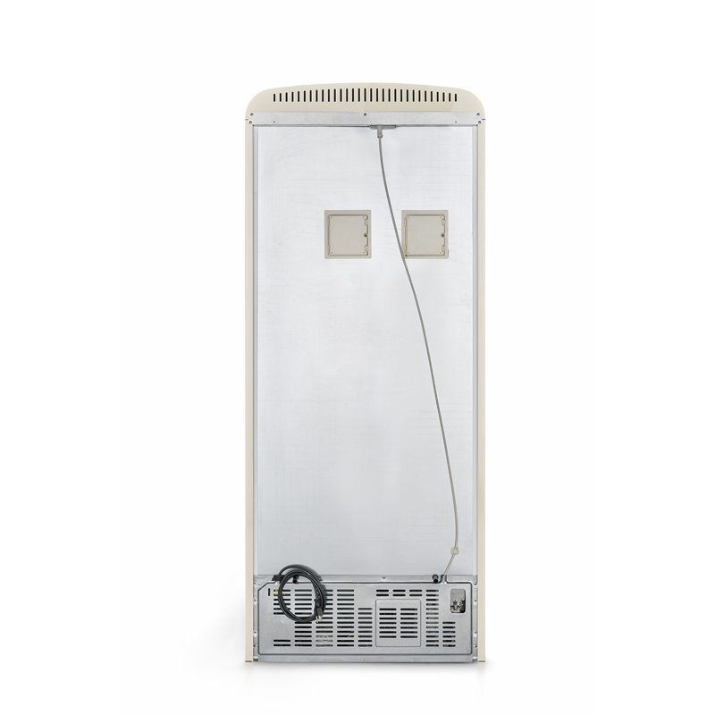 32" Smeg Fab Retro Refrigerator, Cream, Right Handed