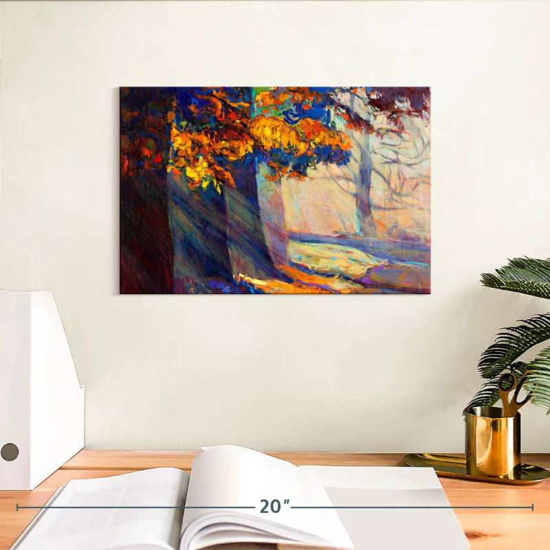 Avery Autumn Forest, 8" H x 12" W