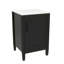 Armoire de meuble-lavabo compacte en céramique 20 po avec 1 porte à fermeture silencieuse et beaucoup de rangement-1699352835