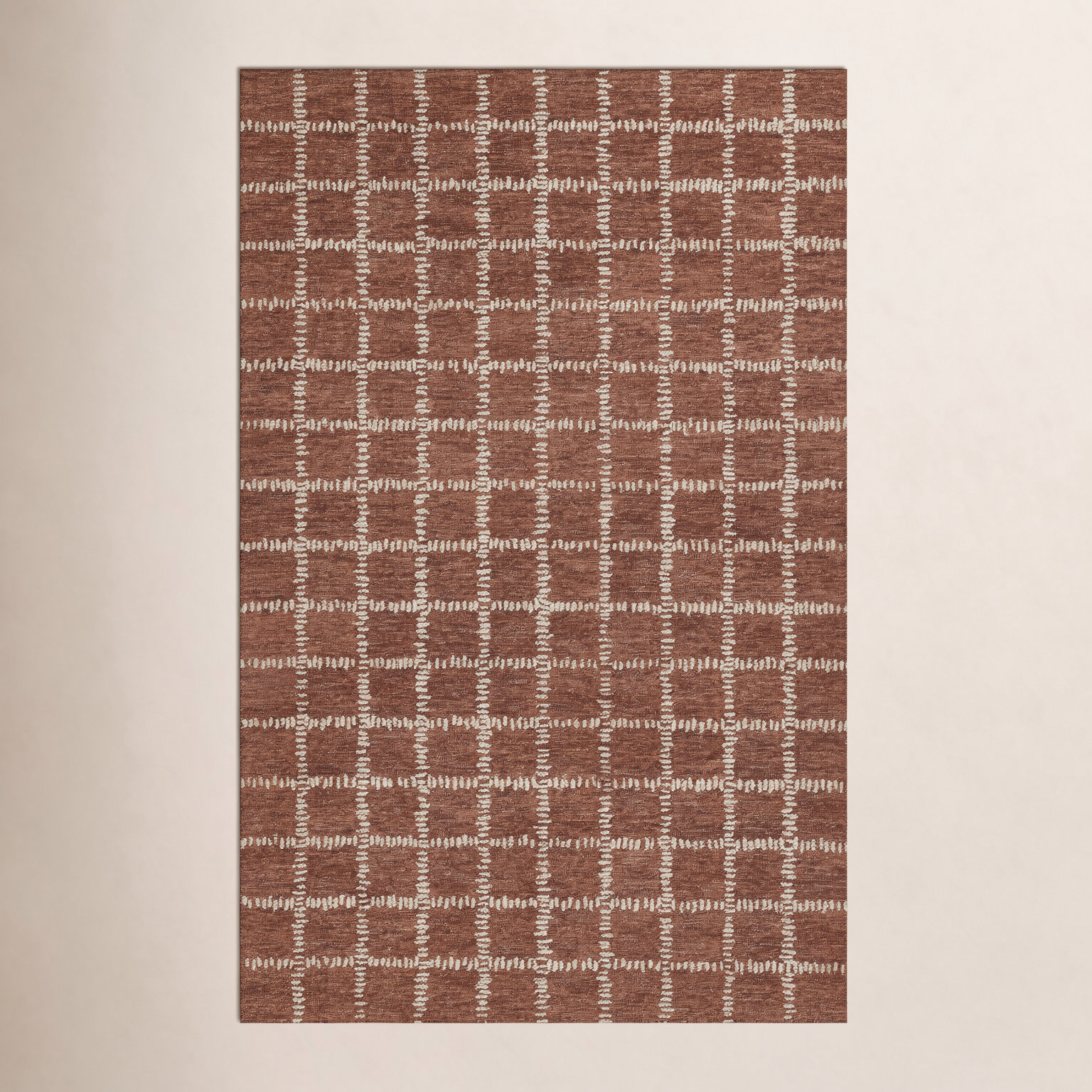 Corinth Hand-Tufted Geometric Rug, Rectangle 5' x 8'