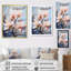 Blanc blanc rose Magnolias Magnolia Whispers II - imprimé-1673364274-1673364282