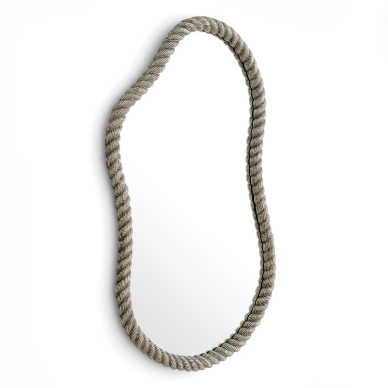 Mirror Elvington Antique Nickel Finish, 37.40" x 23.23"
