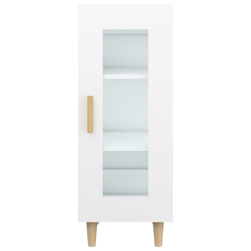 Jhaban 1 -Door Accent Cabinet, White
