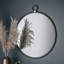 Aahil Metal Flat Wall Mirror-1285058289
