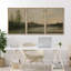 «Pastoral Serenity Countryside Minimalist», 3 pièces-99077770-99077771