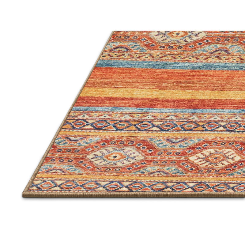 Abstract Indoor Rug, Rectangle 7' x 10'