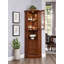 Armoire à vin en bois avec porte en verre