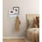Adlynn Floating Shelf with Hooks