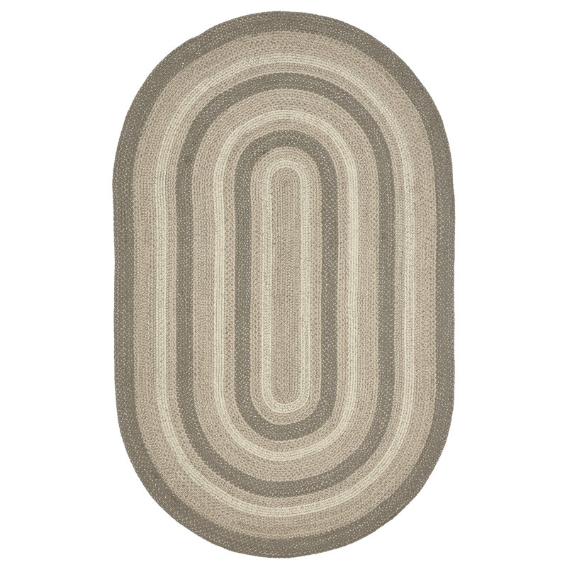 Amadus Geometric Indoor Rug, Oval 5' x 8'