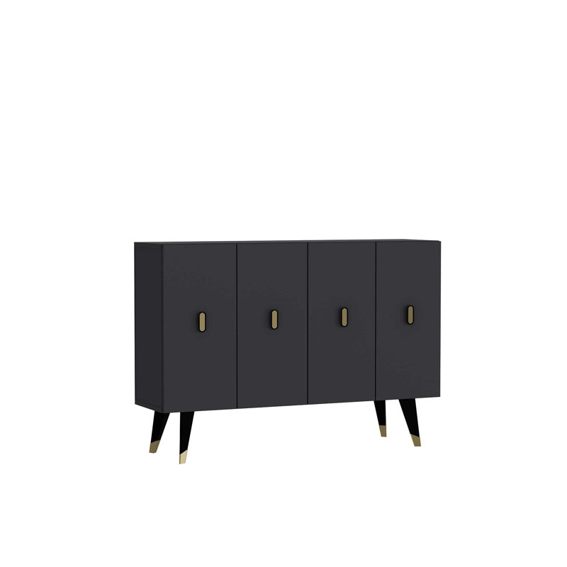 Console, Noir et or