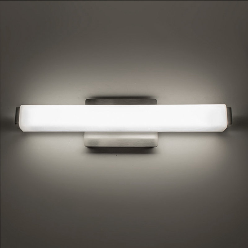 Erby LED Flush Mounted Sconce, Brushed Nickel, 3500K