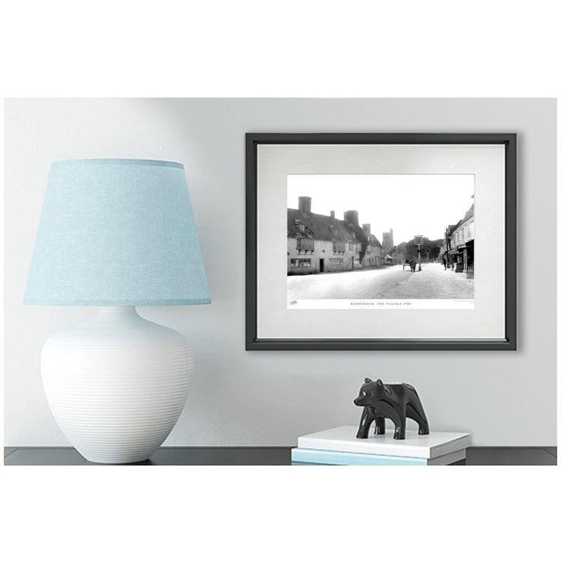 Biddenden, The Village 1901 - Single Picture Frame Print, 45cm H x 60cm W x 2.3cm D