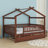 Wooden House Bed with Trundle-101824684-126131859