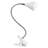 OttLite LED Cone Clip Lamp Task Lamp, Desk Lamp Sturdy Clip, Flexible Neck