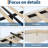 Wood Platform Bed Frame with Fluted Design, Low Profile Minimalist Bed Base, Noise‑Free & No Box Spring-1443990912-1443990913