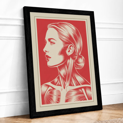 Study in Structure Modern - Framed Print