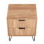 Table de chevet brun doré-1687206432