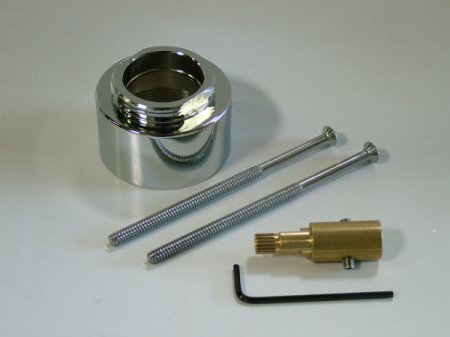 Adaporateur, tige, vis et capuchon Kingston Brass Extension (série KB363XAL)