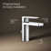 Parallel Single-Handle Bathroom Sink Faucet 0.5 Gpm