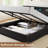 Tryston Lift Up Storage King Bed Frame & Charging Station, Black-79173073-72423828