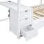 Lit superposé simple au-dessus de simple avec lit gigogne simple, rangement et bureau-114495818-114495823